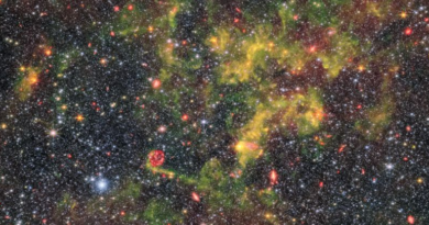 Примарне зображення розкриває неземну красу космічного пилу