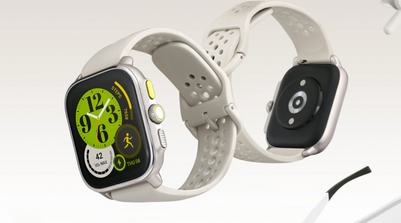 Amazfit представила смарт-годинник Cheetah Square, схожий на Apple Watch Ultra