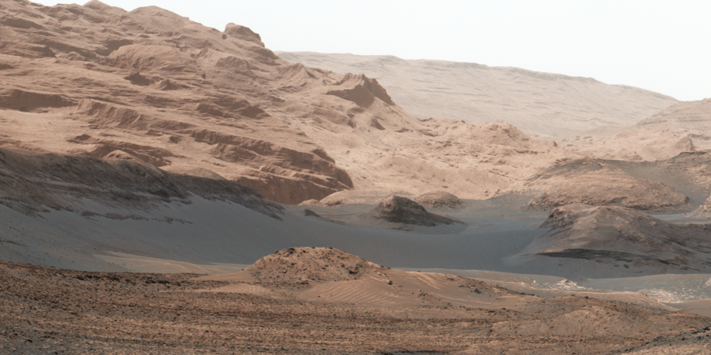 Ровер Curiosity зробив фото на шляху до «Бермудського трикутника» Марса