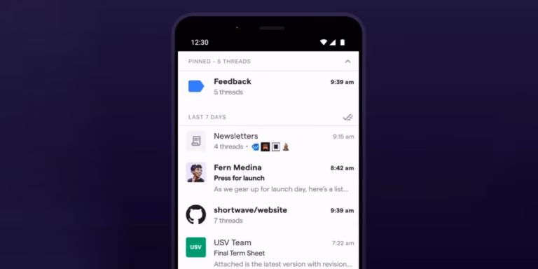 На Android вийшов email-менеджер Shortwave - духовний спадкоємець Google Inbox