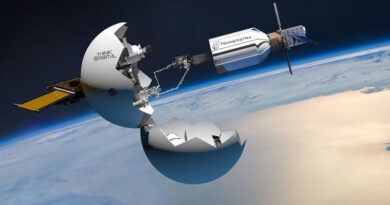 NASA профінансувало створення гігантського надувного мішка для збору космічного сміття