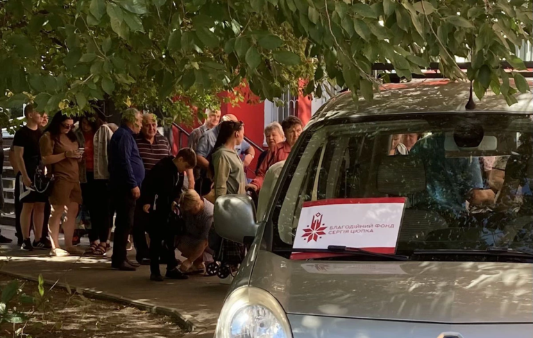 Благодійний фонд Сергія Цюпка відвідав Вишгород