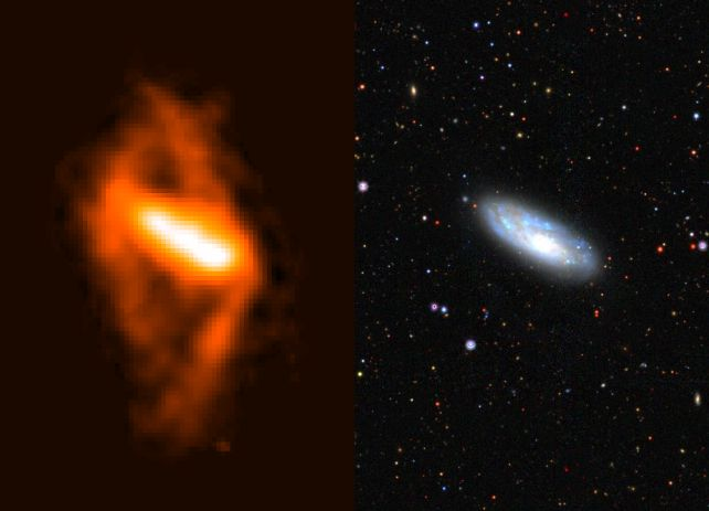 Астрономи виявили рідкісну галактику