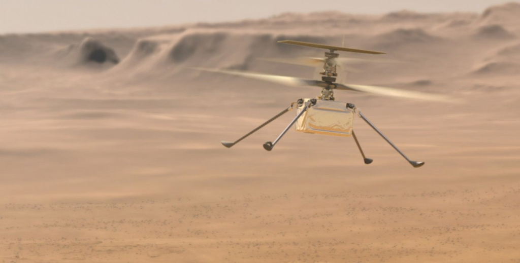 Марсіанський вертоліт NASA встановив новий рекорд висоти