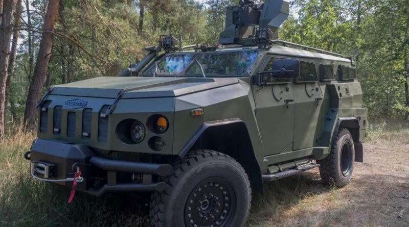 Українська бронетехніка представила нову модифікацію бронеавтомобіля «Новатор»