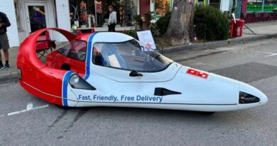 Фантастичний зореліт: який вигляд має найоригінальніше авто для доставки піци (фото)