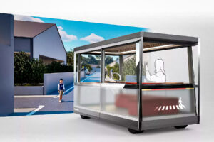 Panasonic показала скляну кімнату з автопілотом