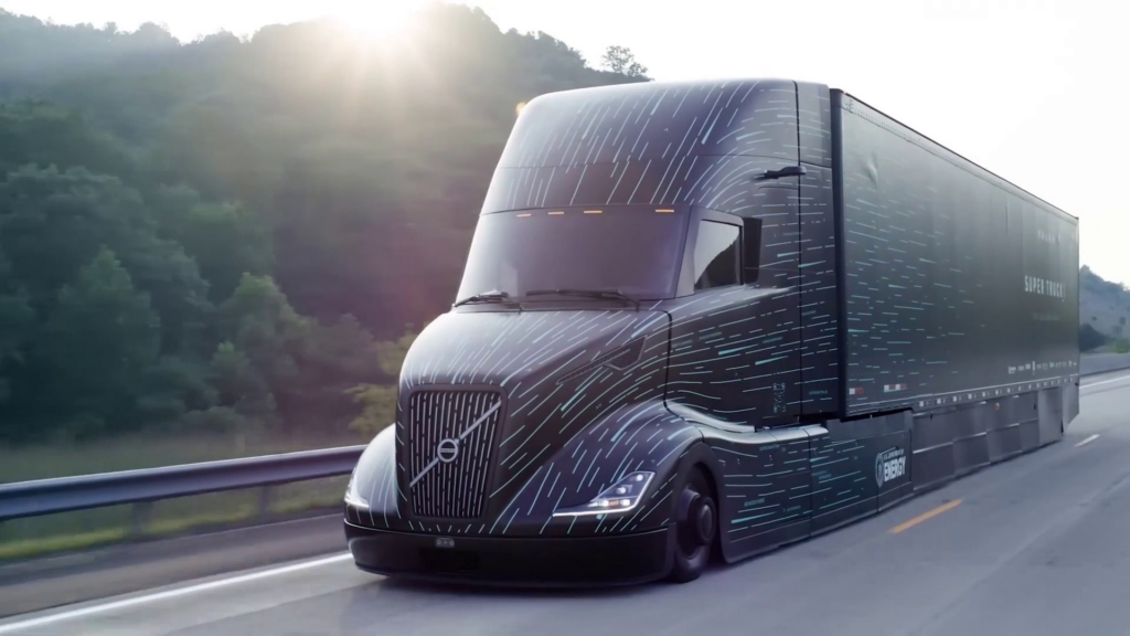 Volvo представила футуристичного конкурента Tesla Semi