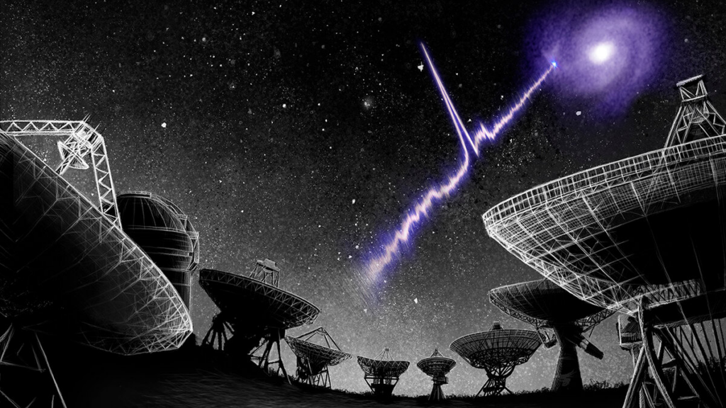 Найдавніший швидкий радіоспалах "зважить" Всесвіт