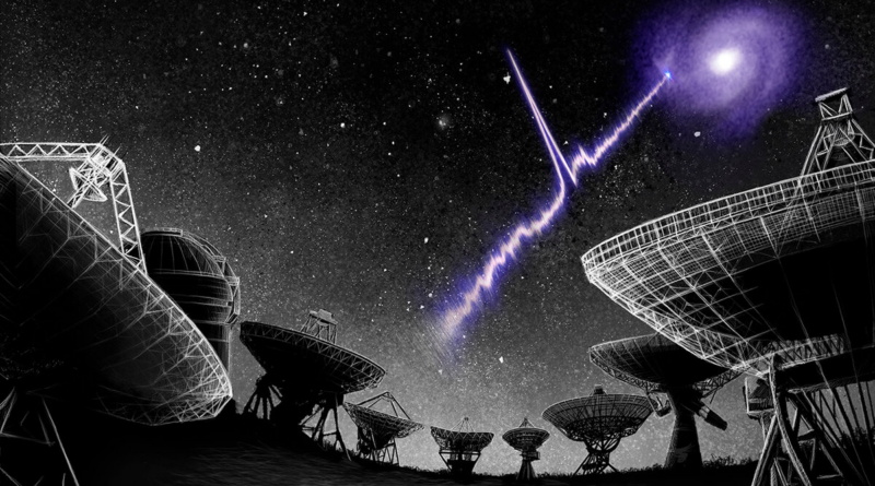 Найдавніший швидкий радіоспалах "зважить" Всесвіт