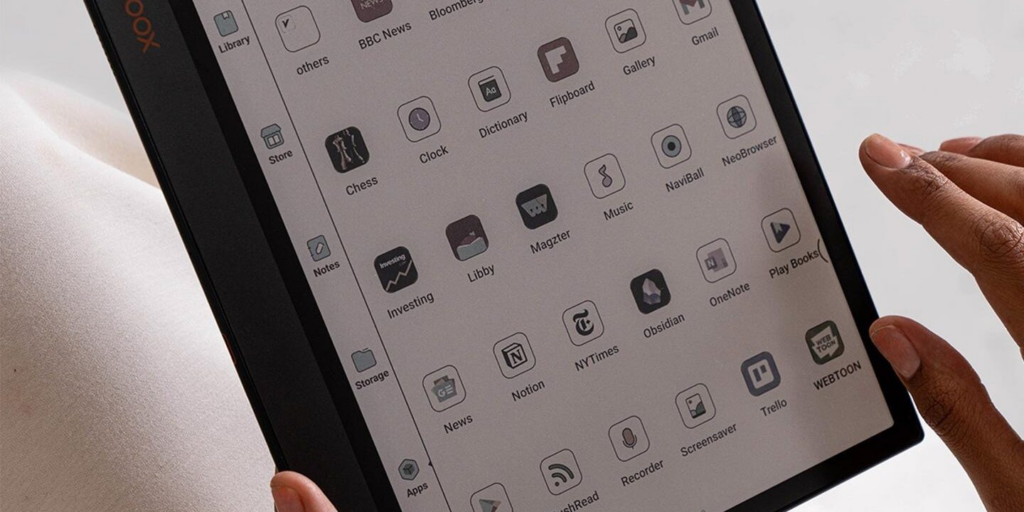 Onyx представила два планшети з кольоровими екранами E-Ink, стилусами та Android