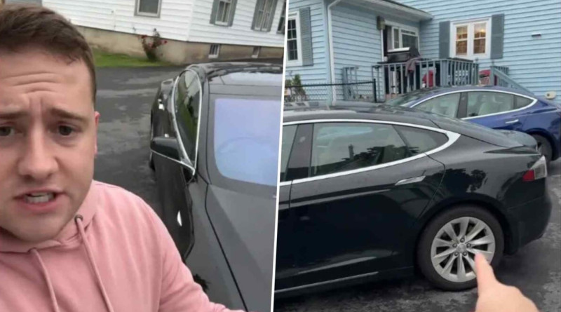Власник Tesla поскаржився, що його машина швидко втрачає заряд, коли просто стоїть на парковці