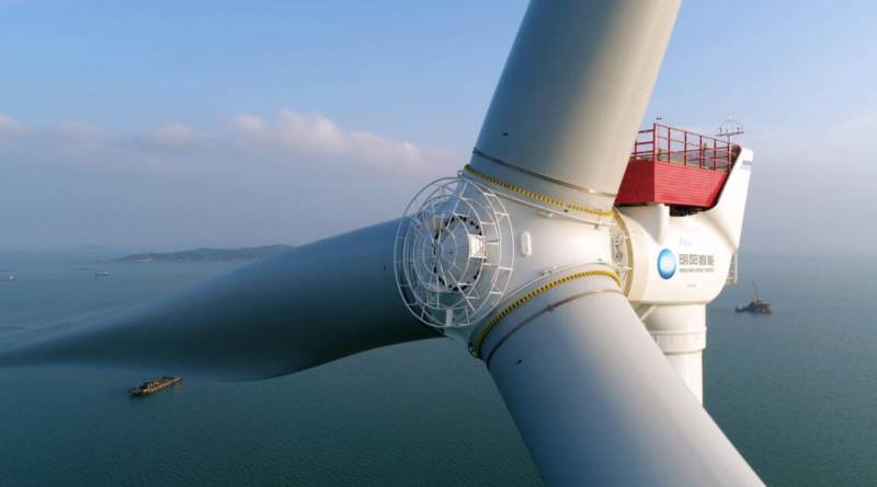 Одна з найбільших машин в історії: у Китаї побудують найпотужніший вітрогенератор