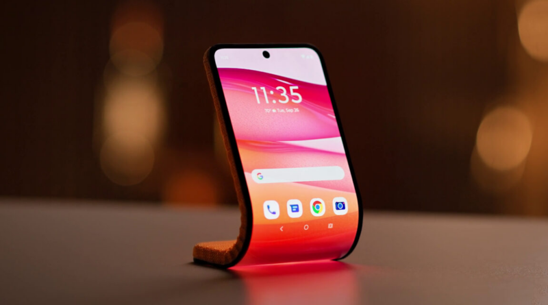 Motorola показала по-справжньому гнучкий смартфон