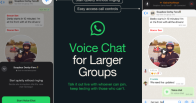 WhatsApp презентувала нову функцію голосового чату для великих груп