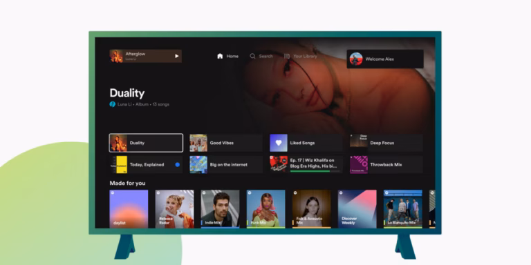 Spotify показав перероблений додаток для Smart TV