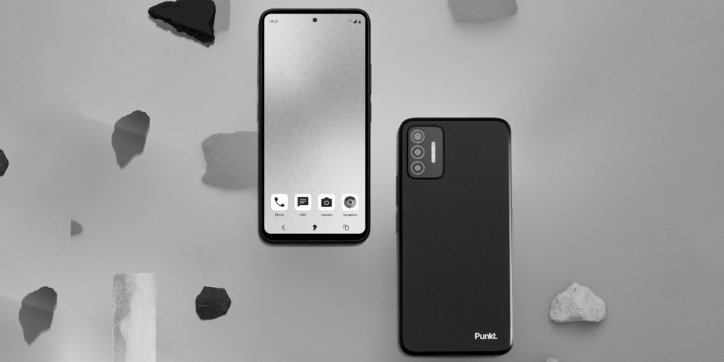 Представлено Punkt. MC02 - смартфон із захищеною чорно-білою ОС за передплатою
