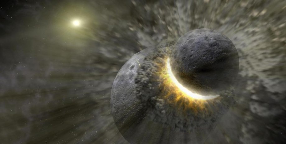 Неймовірне відкриття. Астрономи виявили планети, які врізалися одна в одну (фото)