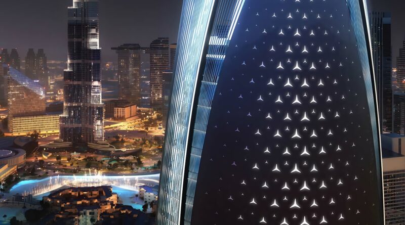 Компанія Mercedes-Benz побудує житловий хмарочос у Дубаї
