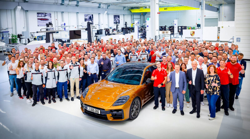 Нова Porsche Panamera стала двомільйонною машиною лейпцизького складання