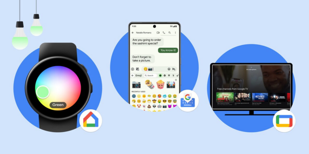 Google назвала 11 нових функцій для Android, WearOS і Google TV