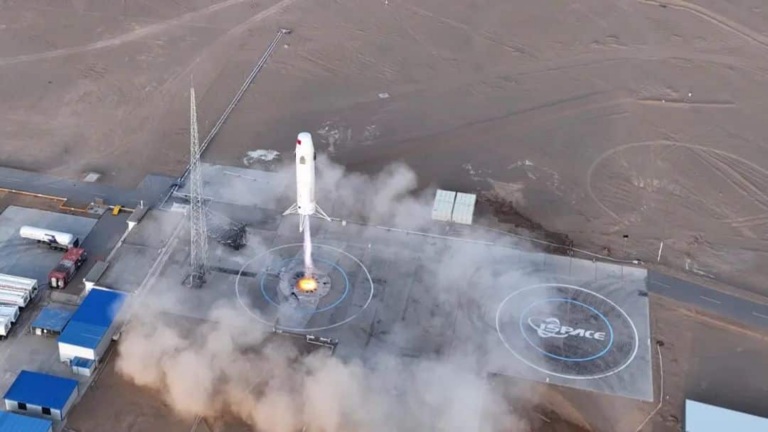 Китайська компанія i-Space знову успішно випробувала прототип багаторазової ракети-носія