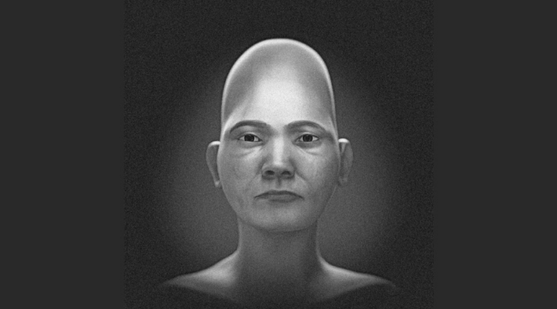 Відтворено обличчя жінки зі штучно деформованим черепом із Раннього Середньовіччя