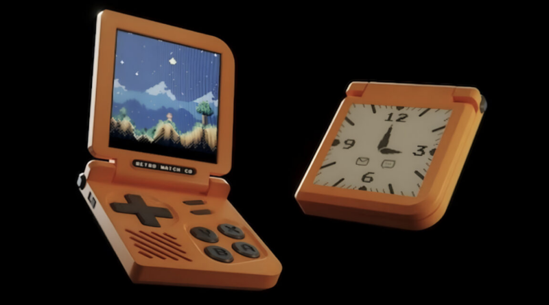 Представлена ​​ігрова приставка Retro Gaming Watch у вигляді годинника