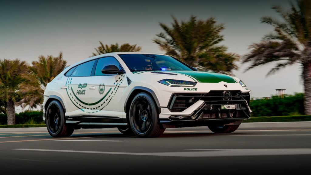 Lamborghini показала суперкросовер Urus Performante для поліції