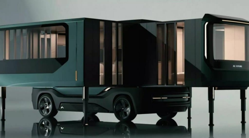 Квартира-студія на колесах: AC Future показала автомобіль-трансформер