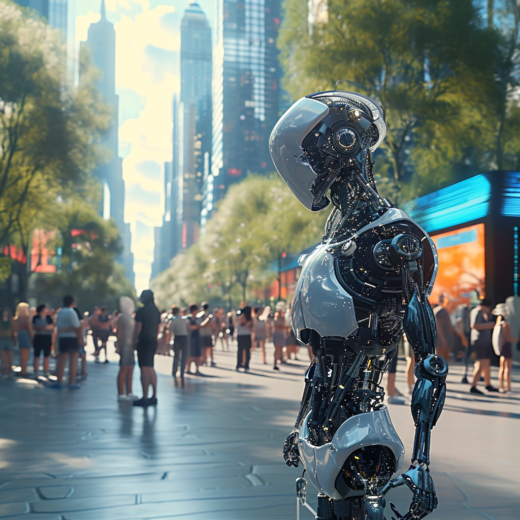 Чи може вже будемо зустрічати роботів на звичайних прогулянках центром міста?