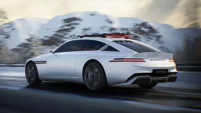 Genesis представив концепт преміального ліфтбека з багажником для лиж