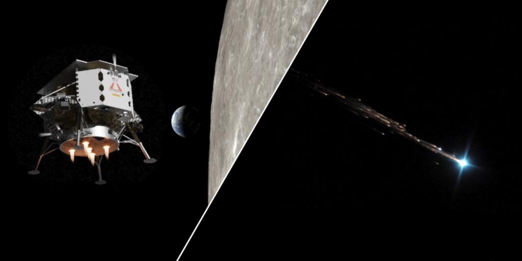 Космічний корабель Peregrine згорів в атмосфері Землі, так і не діставшись до Місяця