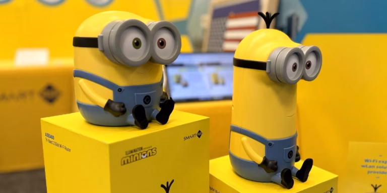 Davolink випустила роутери Wi-Fi 6 у вигляді міньйонів