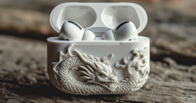 Apple випустила лімітовану серію навушників AirPods до року дракона
