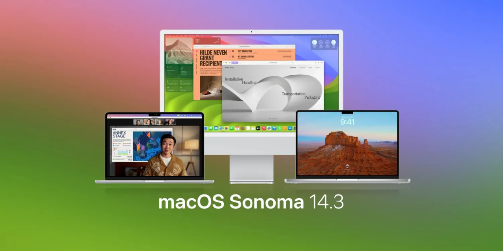 macOS 14.3 Sonoma тепер доступна з новими функціями