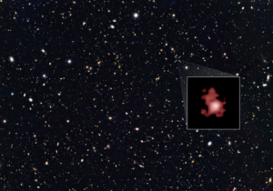 Найдавніша чорна діра знищує свою галактику