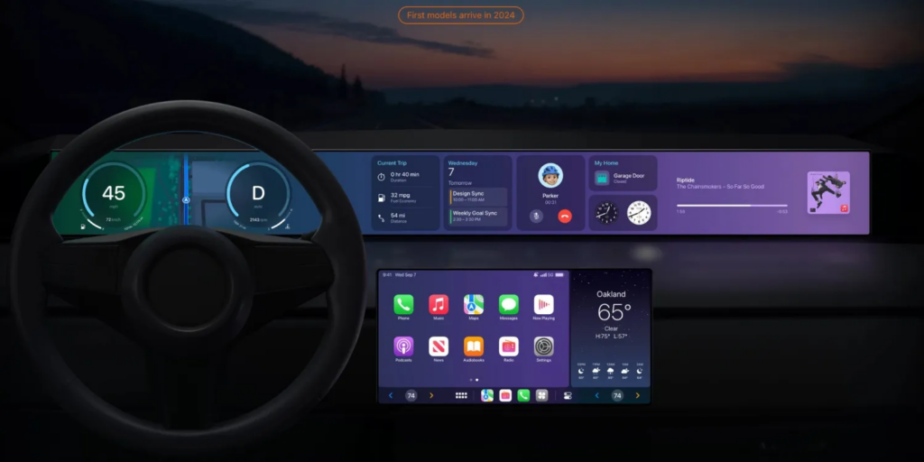 Apple та iOS 17.4 підтвердили, що деякі автомобілі отримають цього року CarPlay наступного покоління