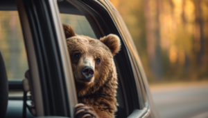 У Канаді ведмідь заліз в автомобіль і випив 69 банок газованої води