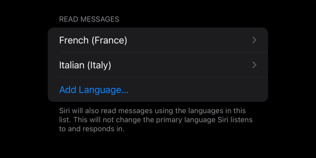 iOS 17.4 дозволяє Siri читати повідомлення декількома мовами одночасно