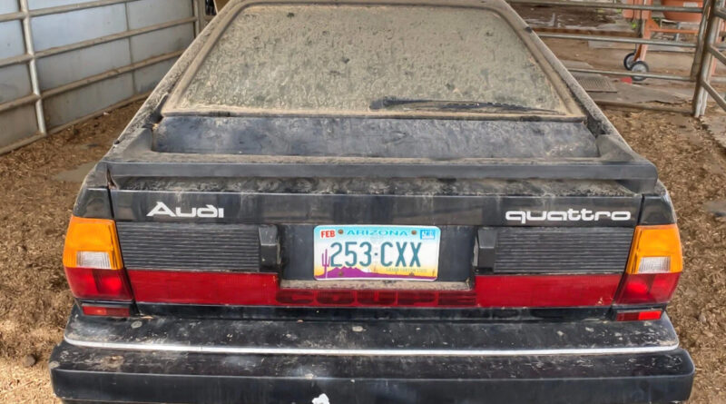 У США продають спорткар Audi Quattro 1983 року, який понад 20 років припадав пилом у покинутій коморі