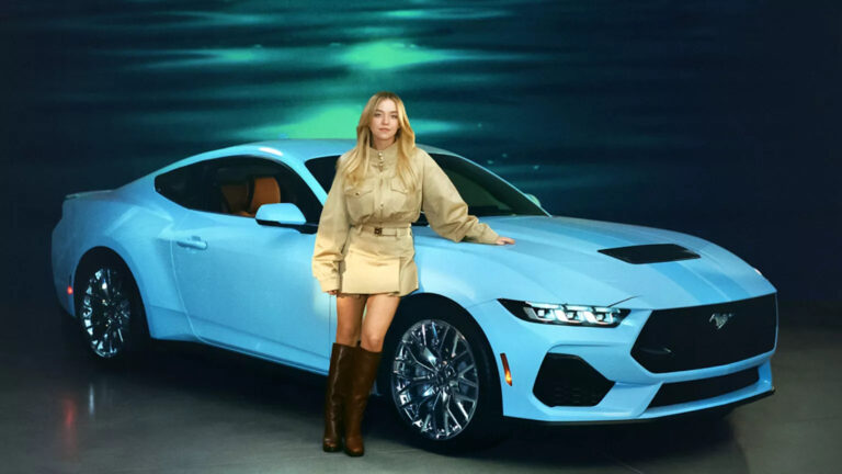 Ford показав ексклюзивний Mustang від голлівудської акторки Сідні Суїні