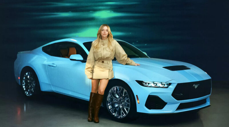 Ford показав ексклюзивний Mustang від голлівудської акторки Сідні Суїні