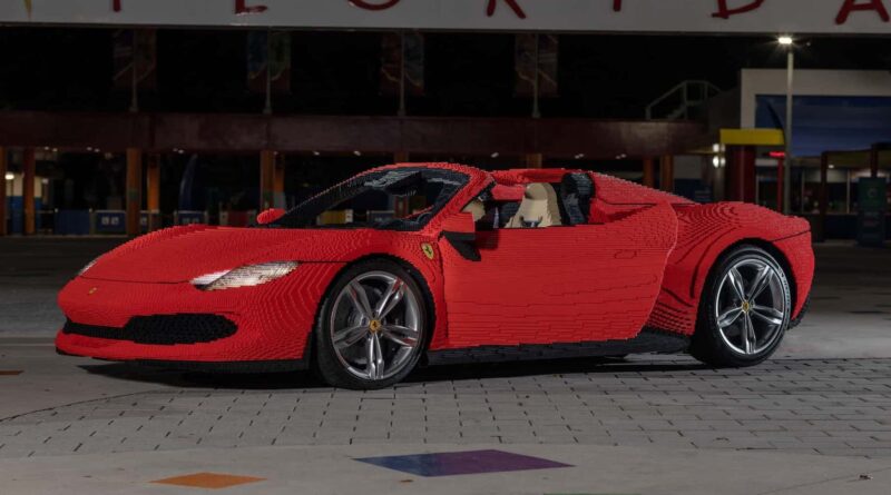 У США з Lego зібрали повнорозмірний Ferrari 296 GTS