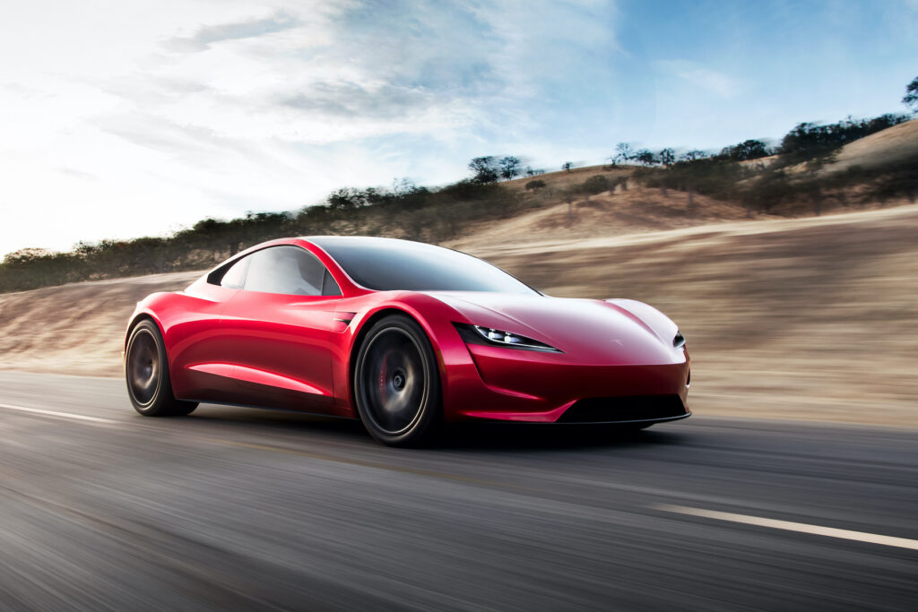 Tesla Roadster зможе розганятися до сотні менше ніж за секунду