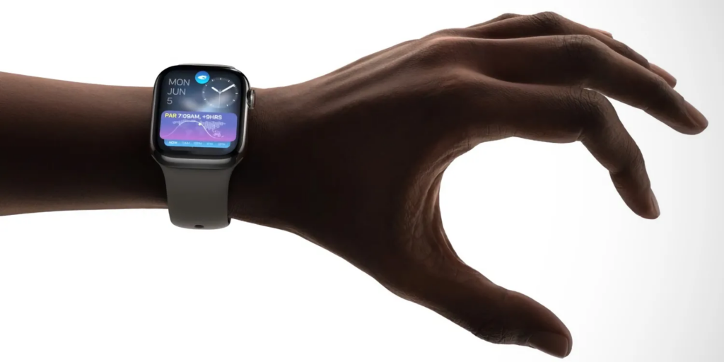 Apple Watch ігнорує подвійний тап під час використання Vision Pro