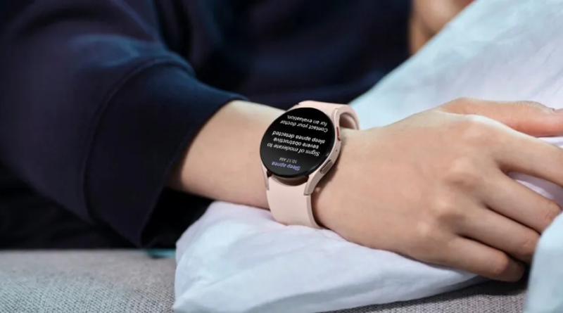 Годинник Galaxy Watch від Samsung зможе визначати апное уві сні