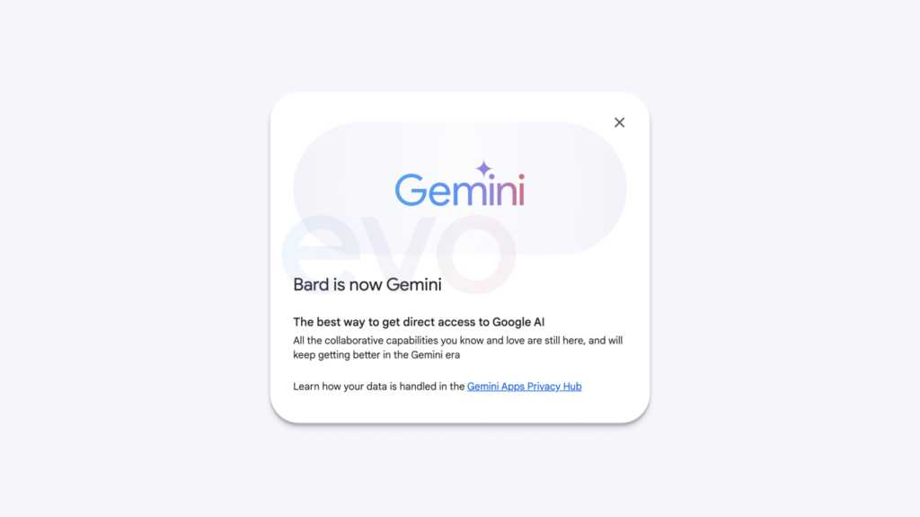 Google готується повністю перейменувати Bard на Gemini