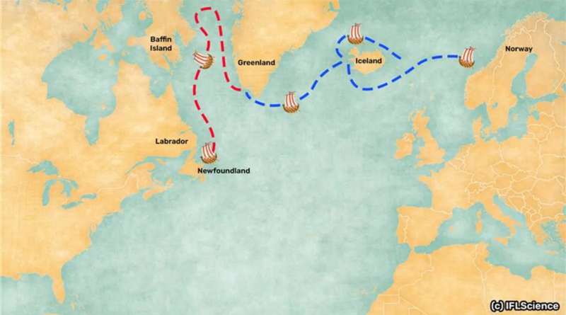 Нові подробиці про подорож вікінгів до Північної Америки
