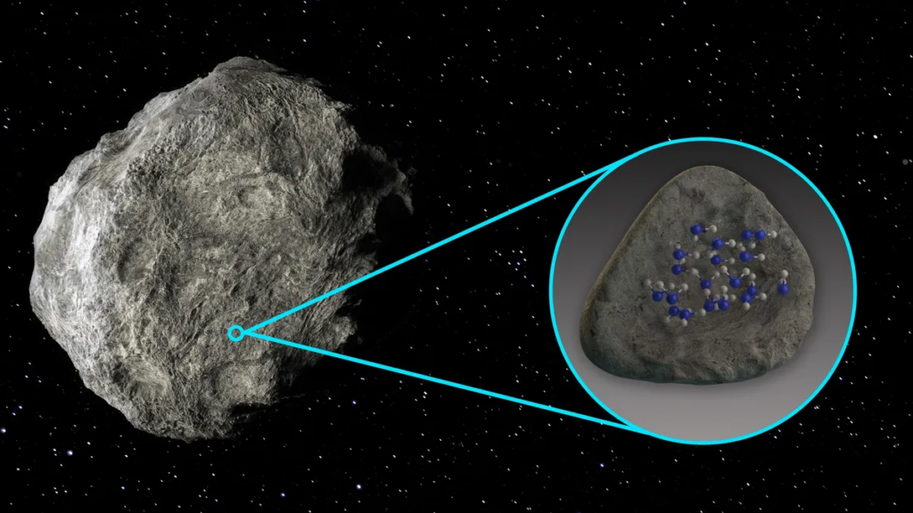 На поверхні двох астероїдів вперше виявлено воду